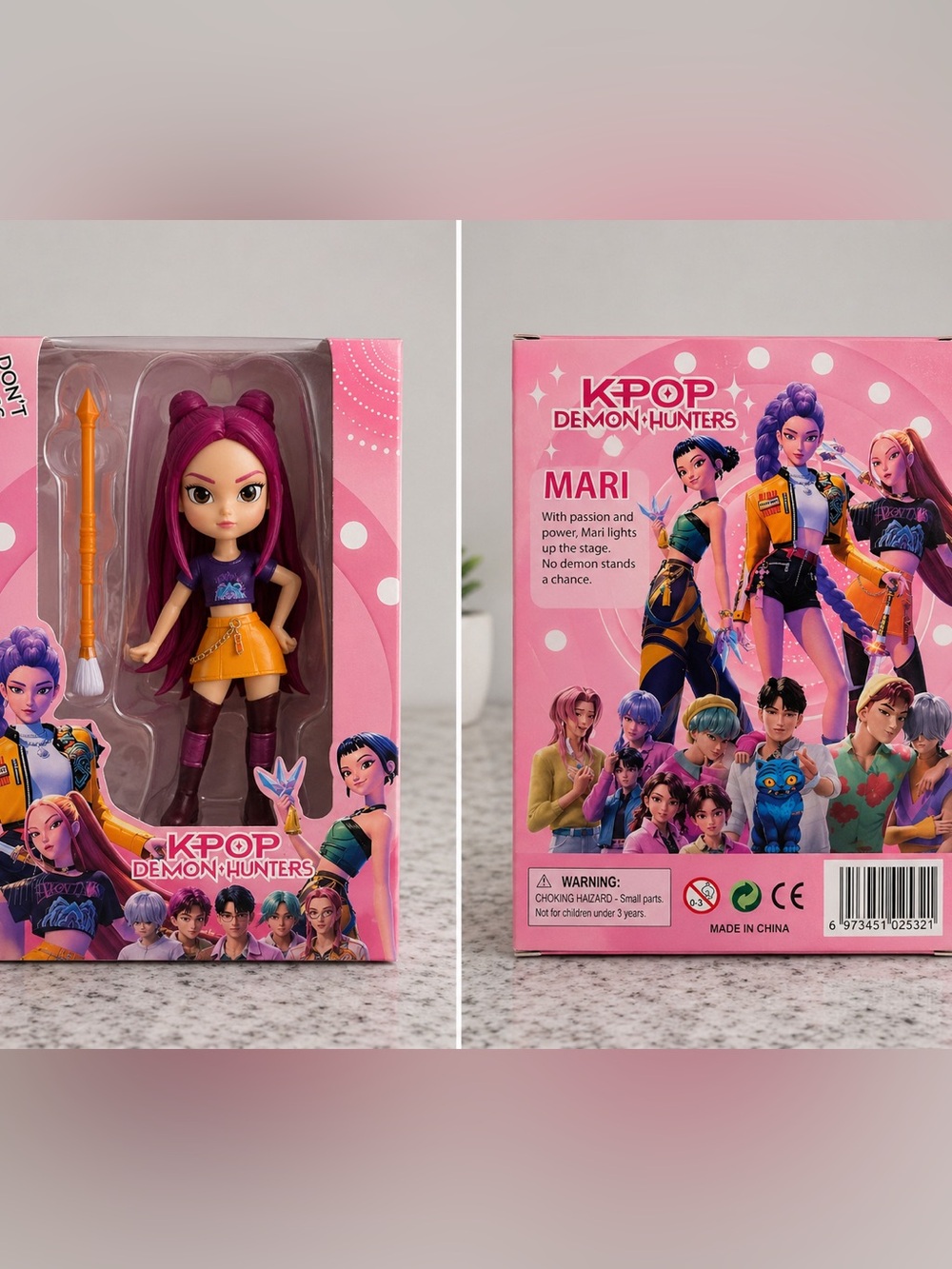 KPOP Demon Hunters Mira Doll Figure – Anime Style Collectible Toy